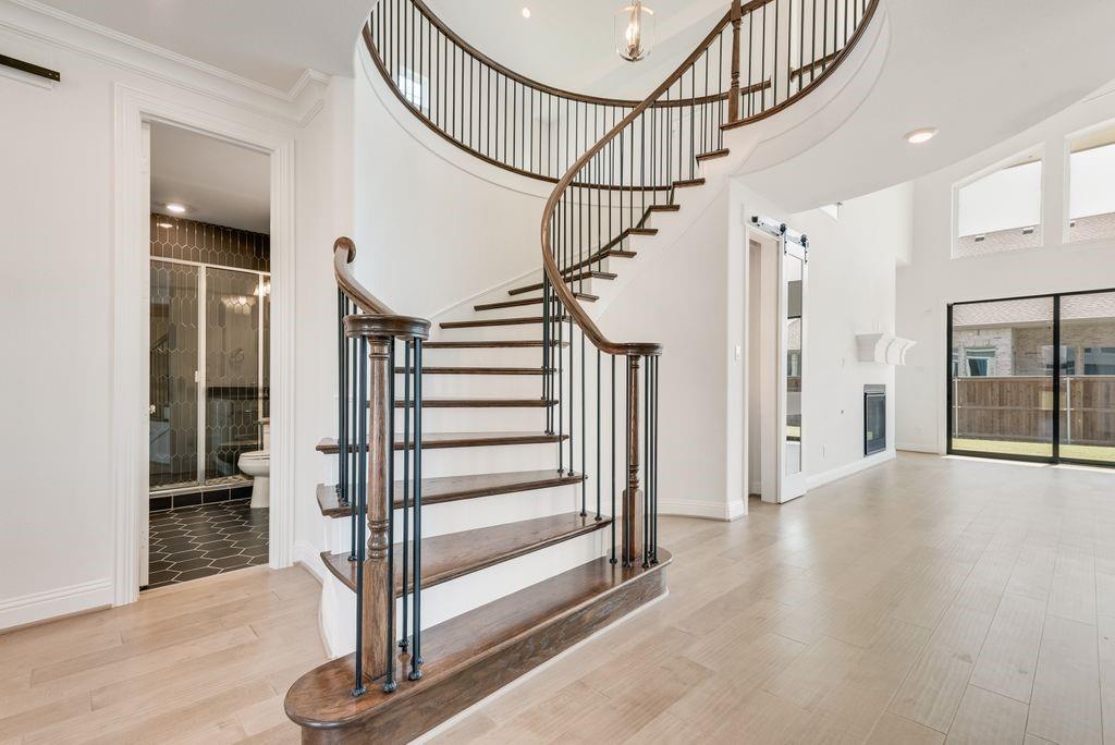 2807 Augustus Way Mansfield, TX 76063 - Photo 6 of 40 a view of entryway with wooden floor