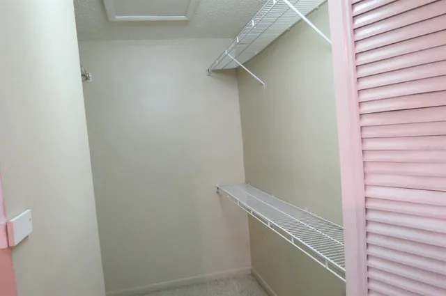 a view of walk in closet