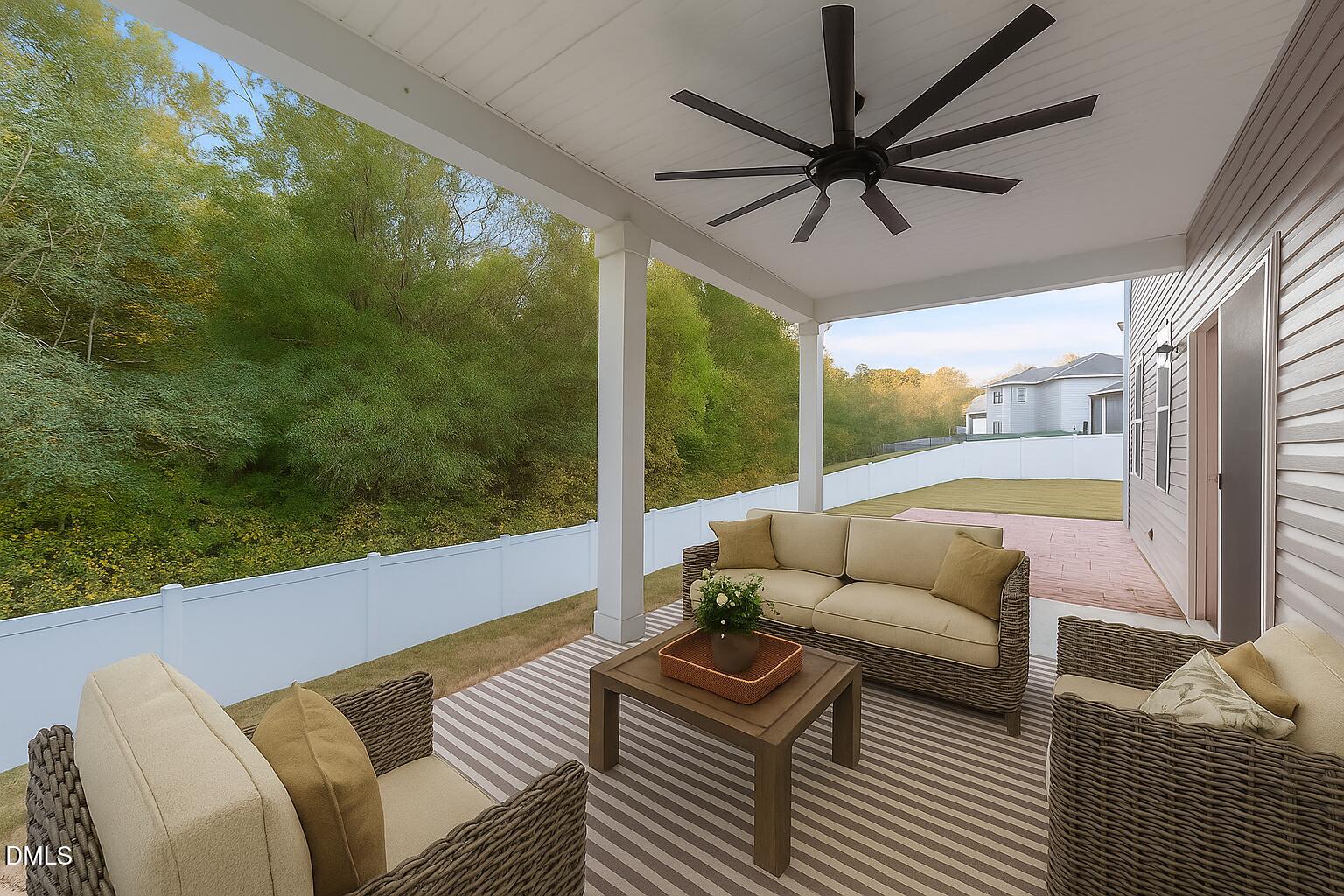 26 Mint Julip Circle Clayton, NC 27527 - Photo 19 of 46 a balcony with furniture