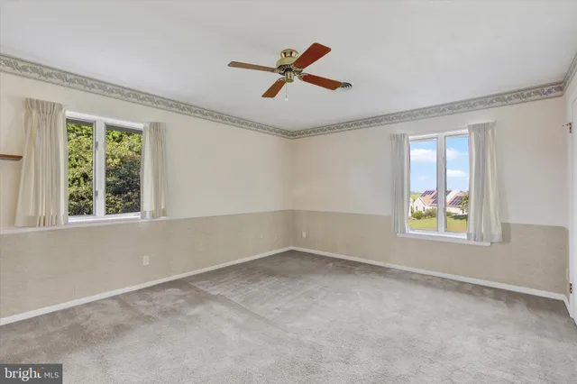 a view of empty room