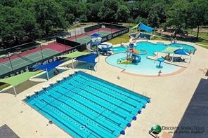 7611 Theisswood Road Spring, TX 77379 - Photo 37 of 41 swimming pool view with a seating space