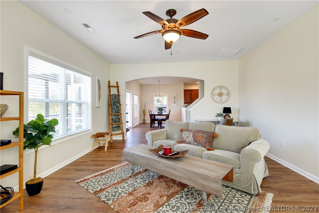 381 River Oaks St Spring Lake Spring Lake, NC 28390 - Photo 21 of 49 a living room with furniture and a potted plant