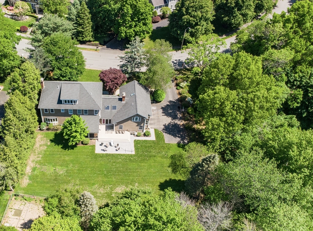 34 Solomon Pierce Road Lexington, MA 02420 - Photo 40 of 42 an aerial view of residential house with outdoor space