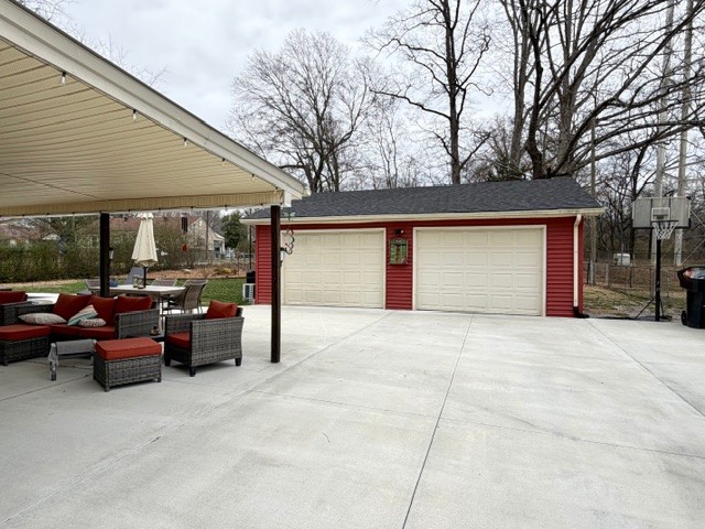 112 Ragan Street Tullahoma, TN 37388 - Photo 17 of 23 a backyard of a house with barbeque oven and outdoor seating