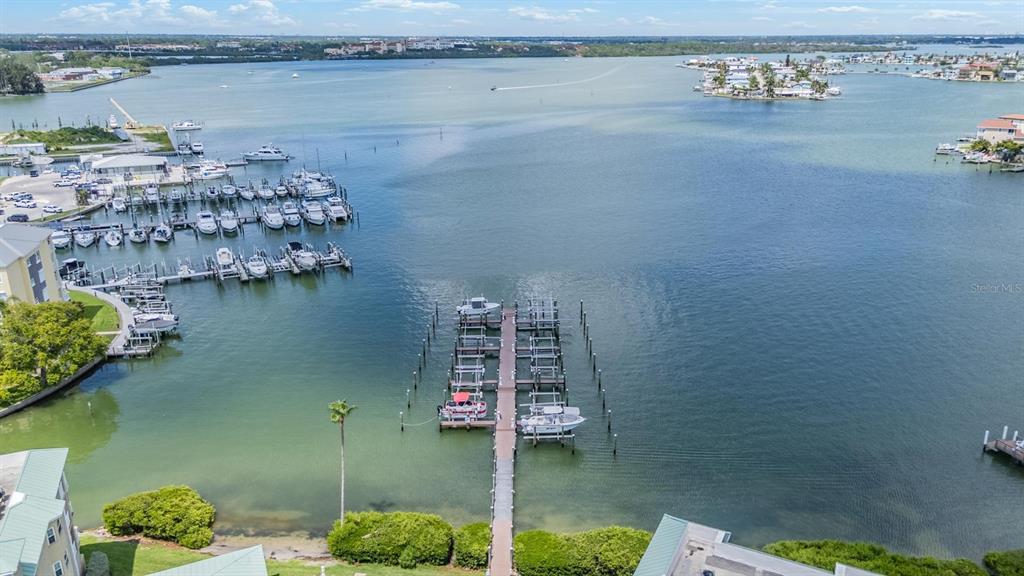 399 150th Avenue, Unit 315 Madeira Beach, FL 33708 - Photo 46 of 53 a view of a lake with outdoor space