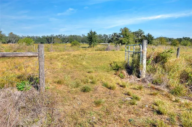 a view of a lake with houses in the background
