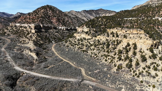 7500 Spring Canyon Road Helper, UT 84526 - Photo 65 of 83 Mountain view with a desert landscape