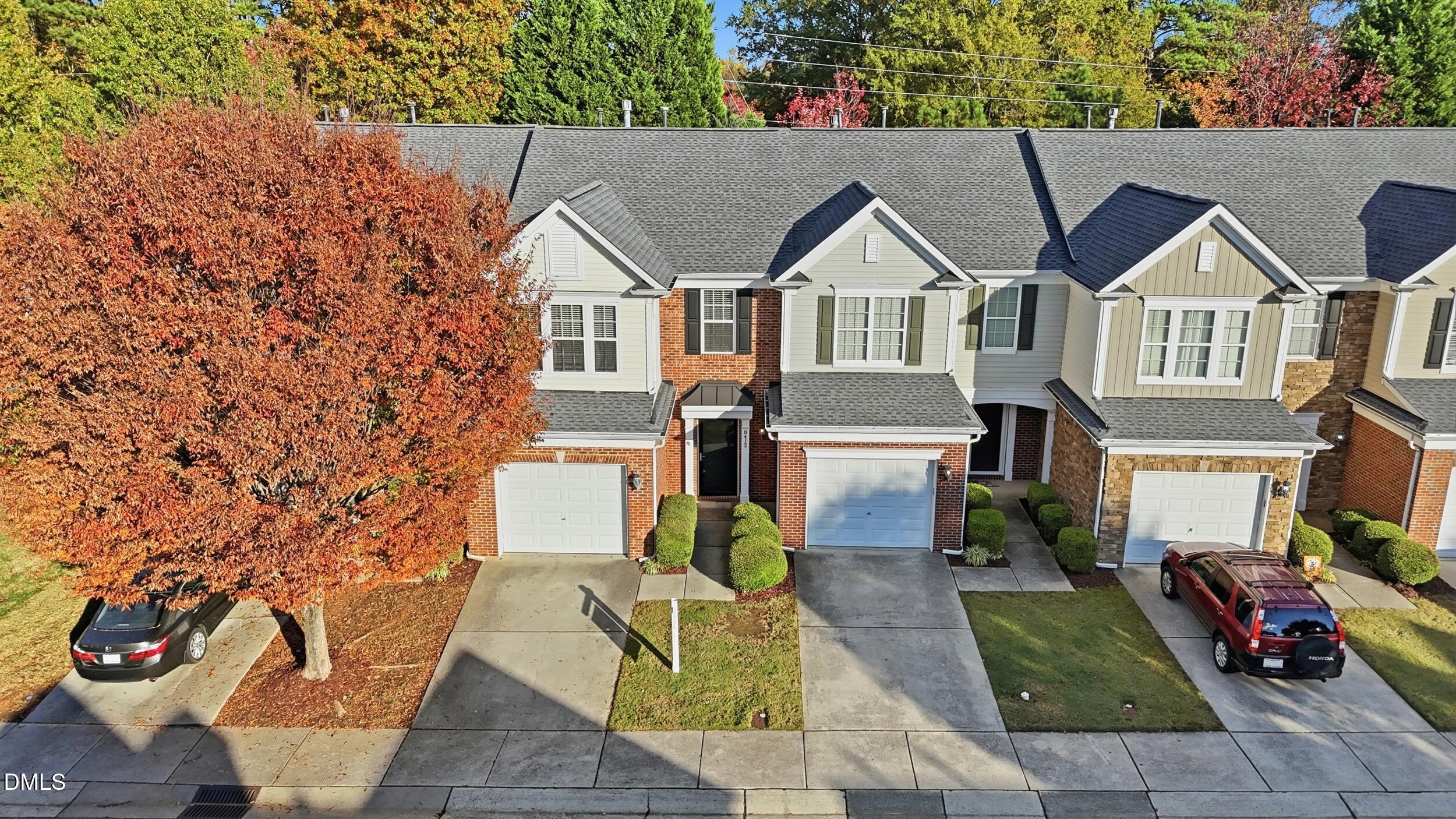 8412 Pilots View Drive Raleigh, NC 27617 - Photo 31 of 40 a view of multiple houses with a street