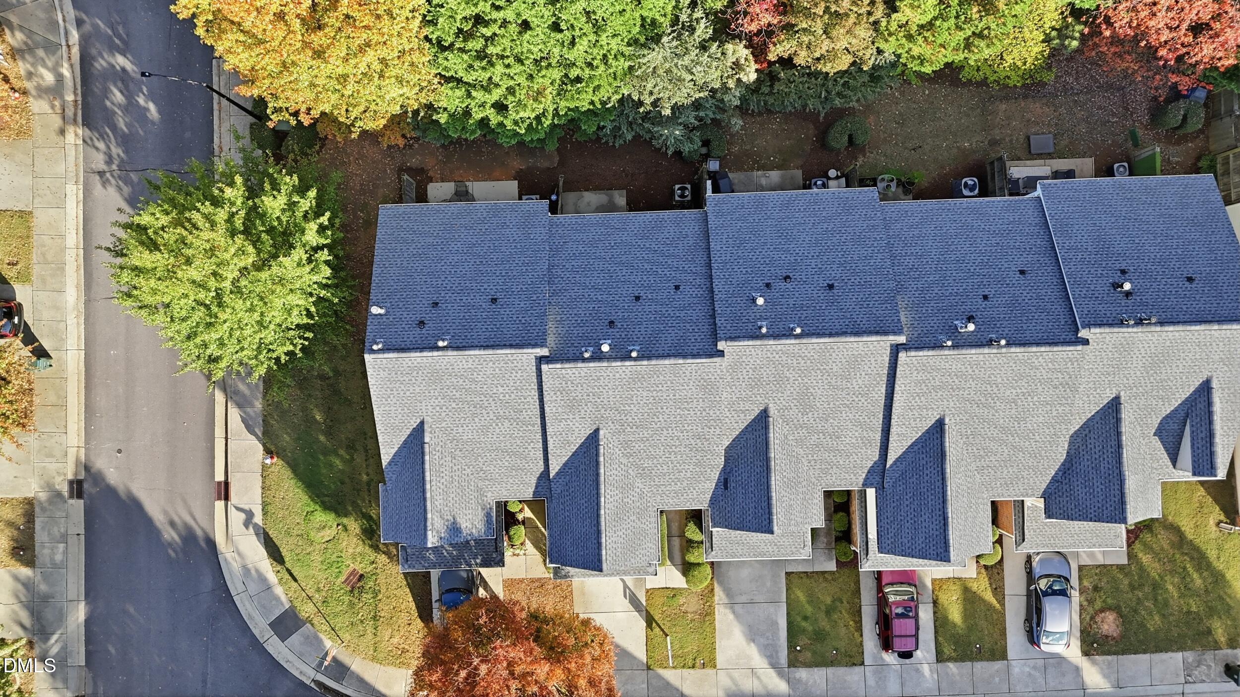 8412 Pilots View Drive Raleigh, NC 27617 - Photo 34 of 40 an aerial view of houses with outdoor space