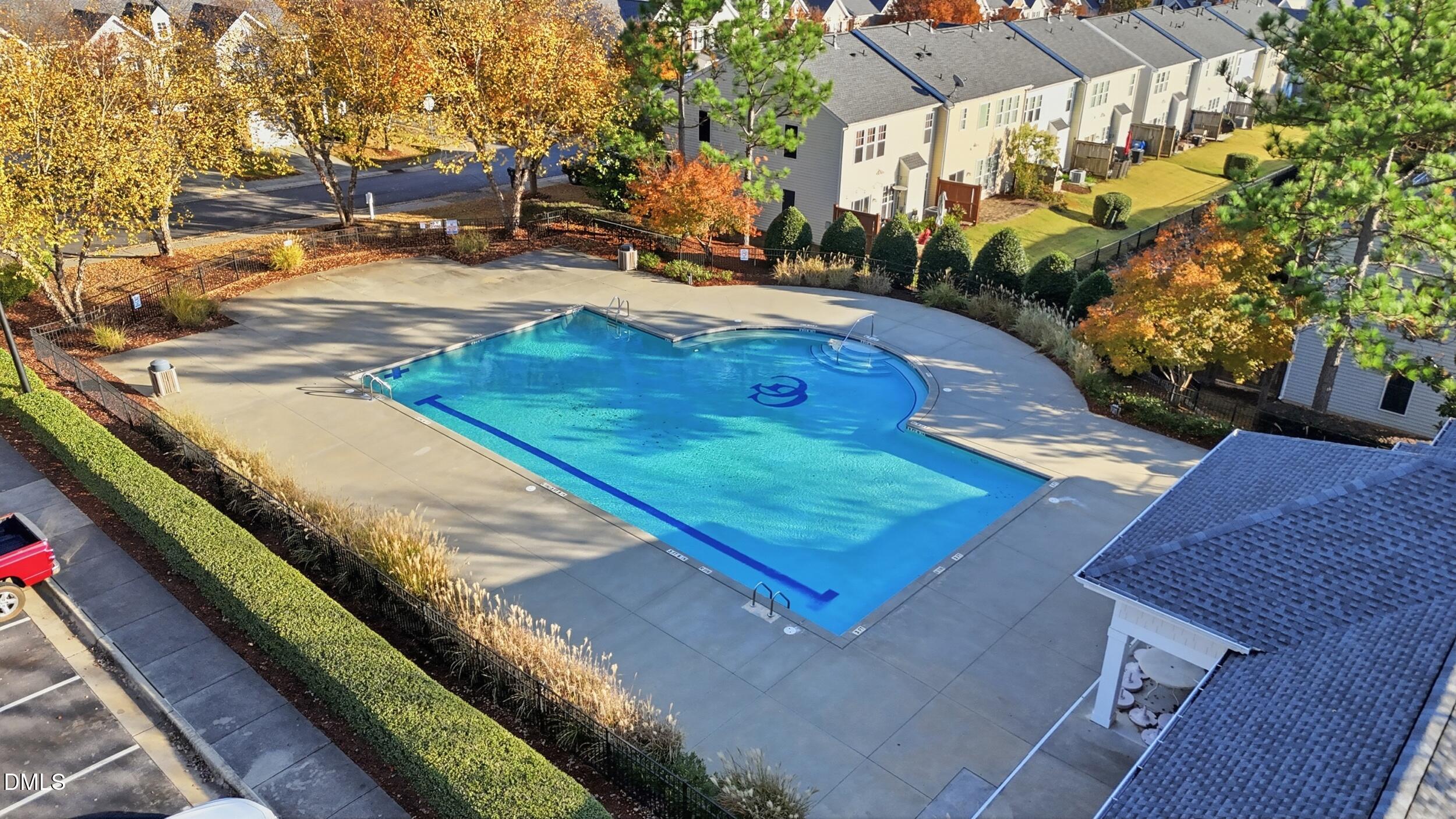 8412 Pilots View Drive Raleigh, NC 27617 - Photo 36 of 40 swimming pool view with a sitting space
