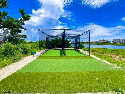 a view of a tennis court