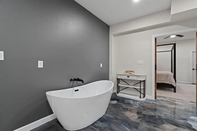 a view of staircase and with furniture