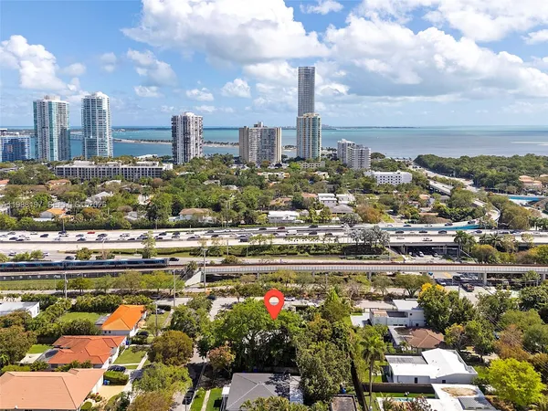 a city view with lot of high rise buildings