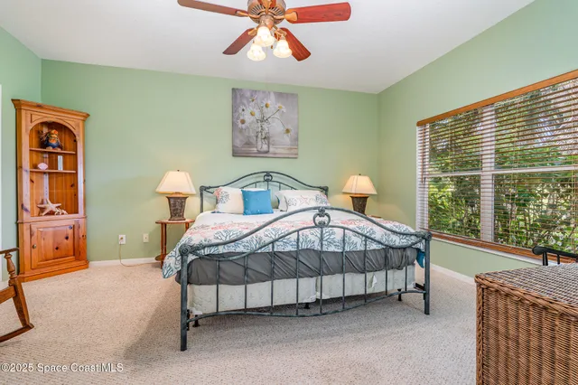 a view of backyard with tree