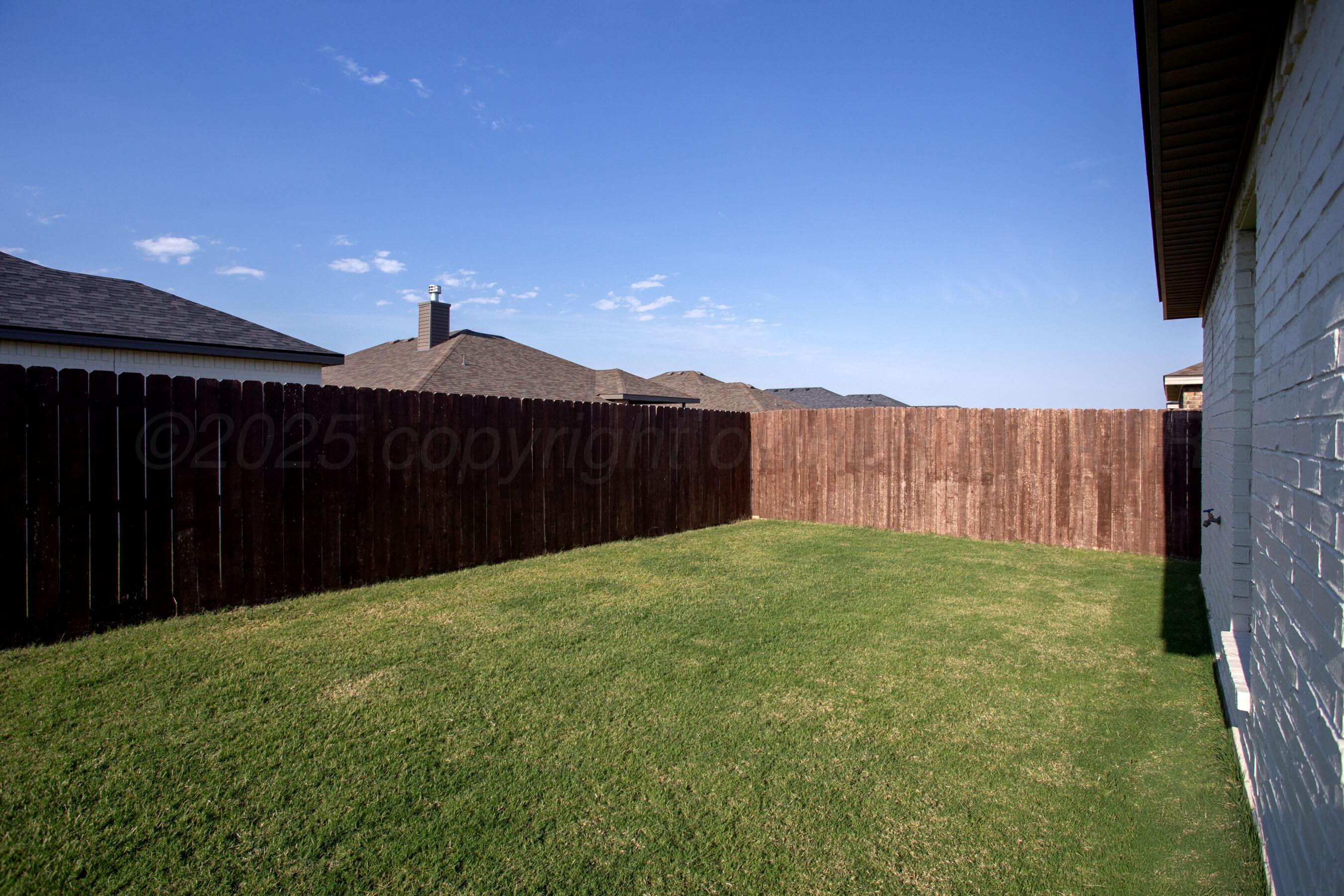 1701 Morningside Avenue Amarillo, TX 79118 - Photo 18 of 20 Backyard