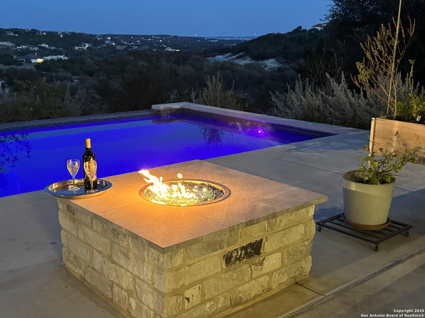 191 Crane Circle Spring Branch, TX 78070 - Photo 52 of 57 a view of swimming pool with outdoor seating