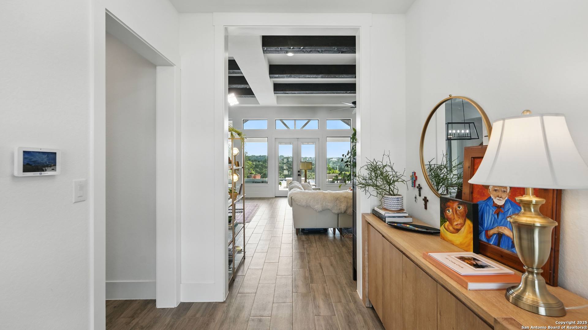 191 Crane Circle Spring Branch, TX 78070 - Photo 9 of 57 a very nice looking room with a large window and a flat screen tv