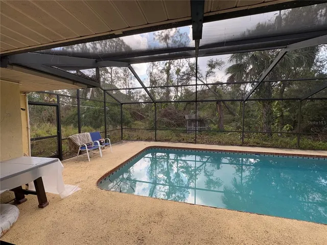 a living room with a couch and a potted plant