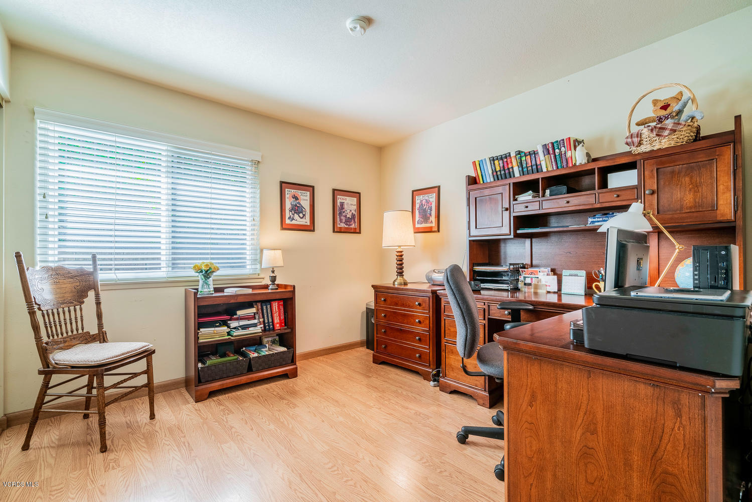 34 South Madrid Avenue Newbury Park, CA 91320 - Photo 24 of 31 a view of a workspace with furniture and a window