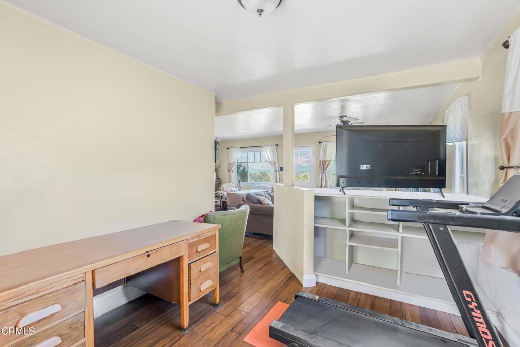 20176 South Mountain Road Santa Paula, CA 93060 - Photo 18 of 43 a living room with furniture and a flat screen tv