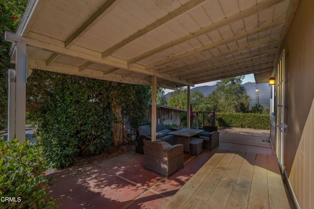 20176 South Mountain Road Santa Paula, CA 93060 - Photo 24 of 43 a view of a couches in patio of the house