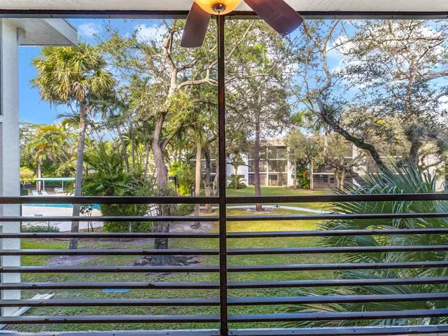 a view of outdoor space with garden