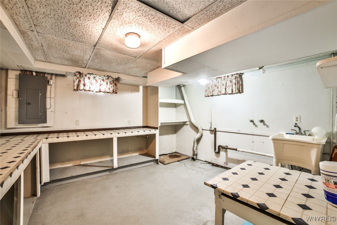 13676 Bloomingdale Road Newstead, NY 14001 - Photo 24 of 39 Huge laundry room in the basement
