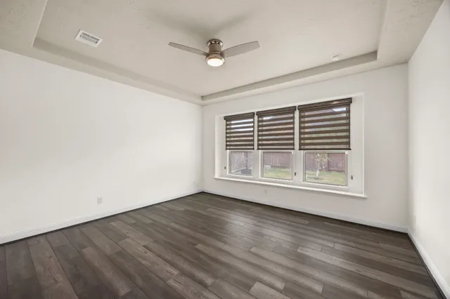 wooden floor in an empty room