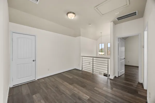 wooden floor in an empty room