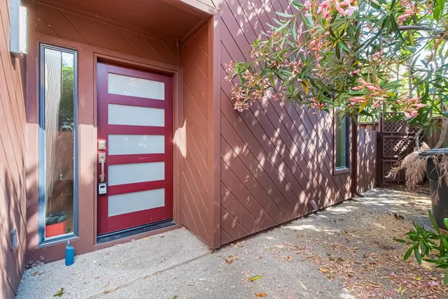 a view of a lake from a balcony
