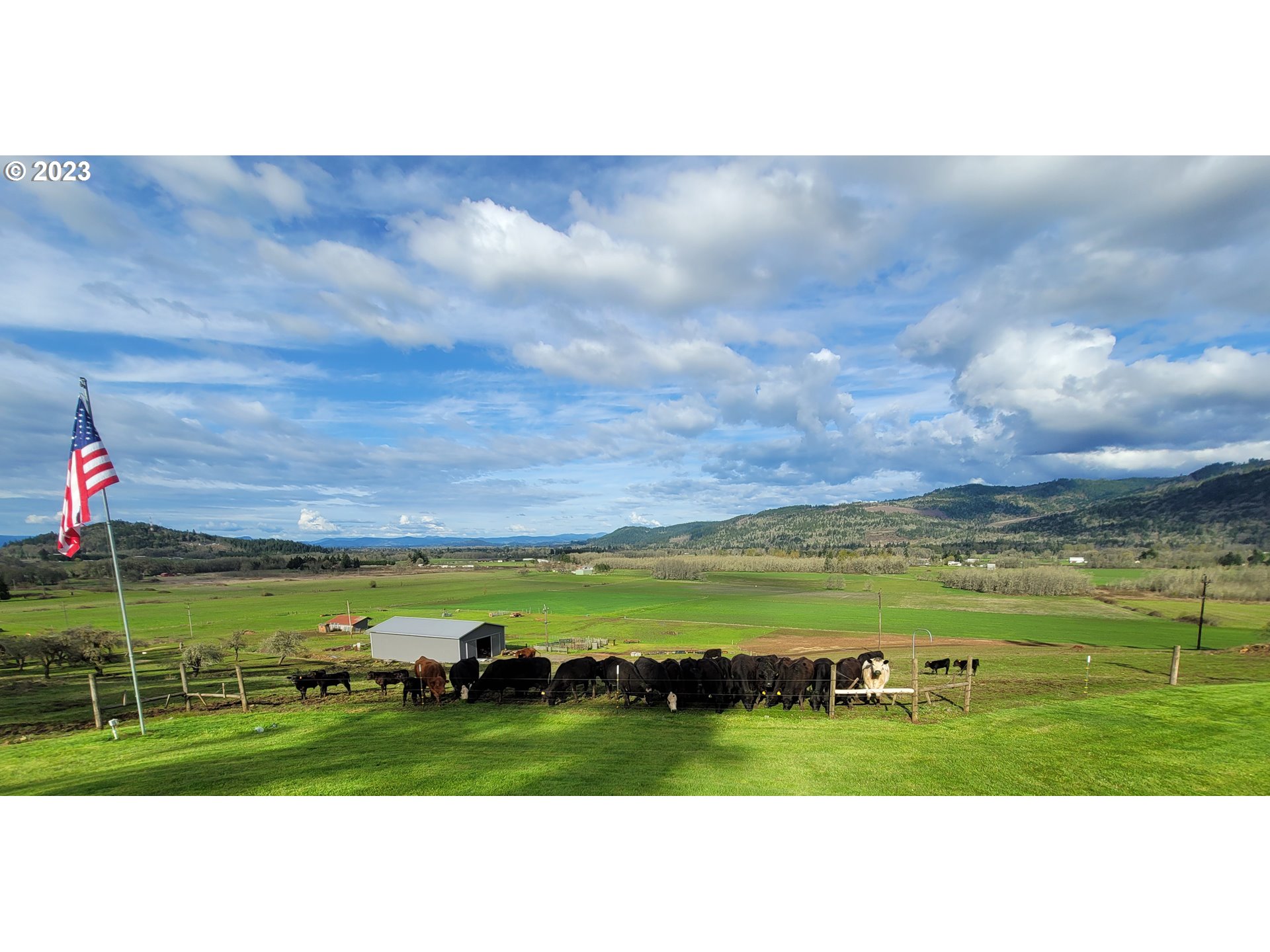 33125 Tate Road Creswell, OR 97426 - Photo 45 of 46 a view of a golf course with a lake
