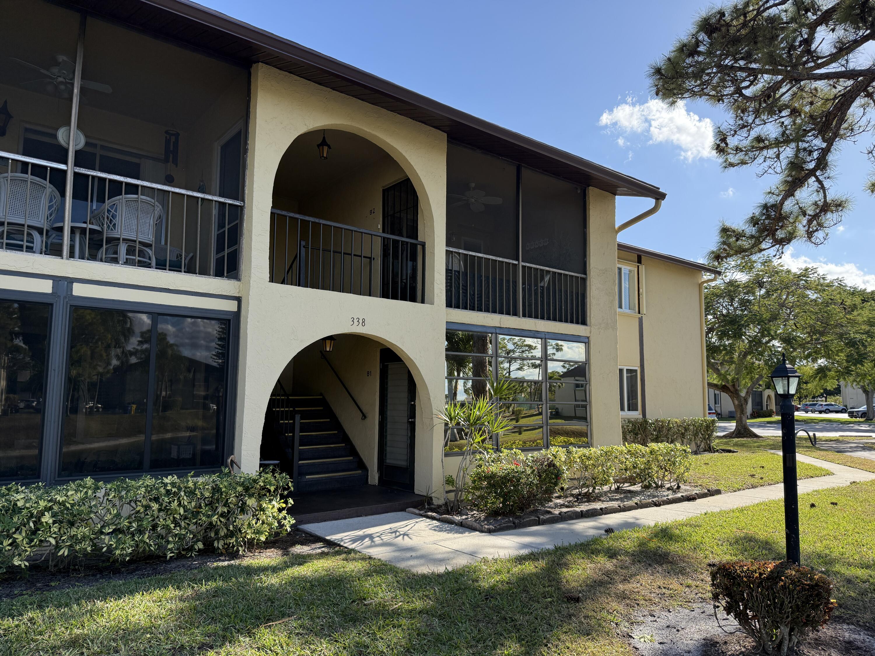 338 Pine Ridge Circle, Unit B2 Greenacres, FL 33463 - Photo 4 of 55 Front Detail