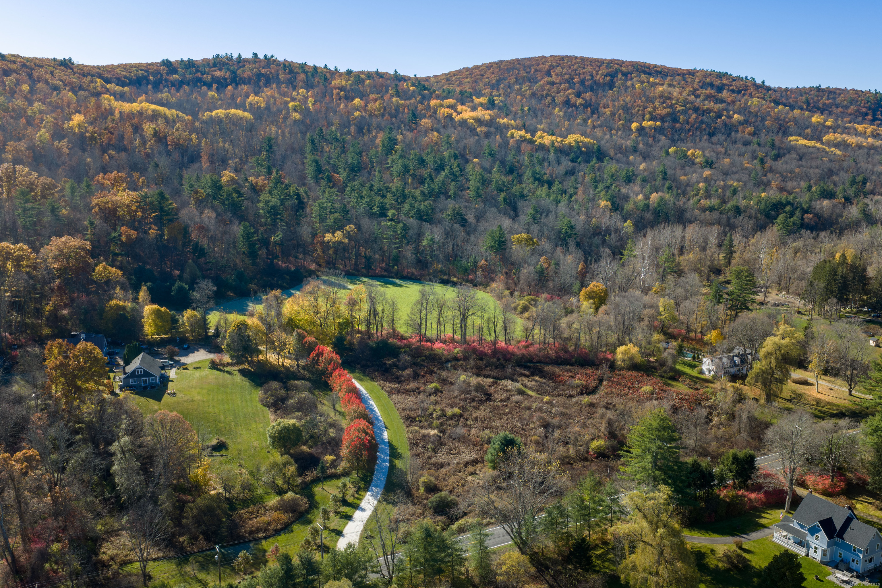 0 Lime Rock Road Lakeville, CT 06039 - Photo 2 of 27 a view of a houses with a yard