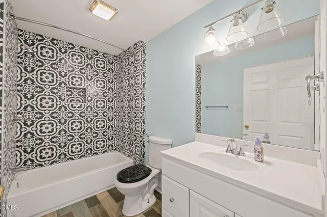 a view of a room with rack and bicycle