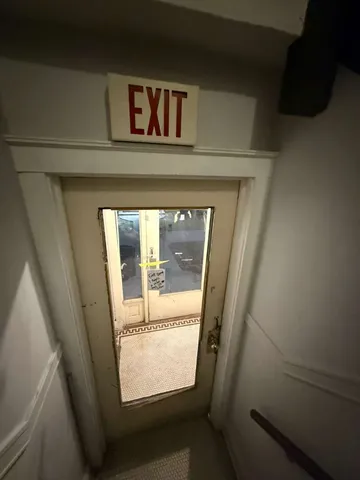 a view of an entryway