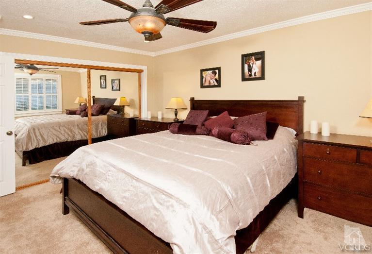 13452 East Quail Summit Road Moorpark, CA 93021 - Photo 9 of 15 a bedroom with bed and window