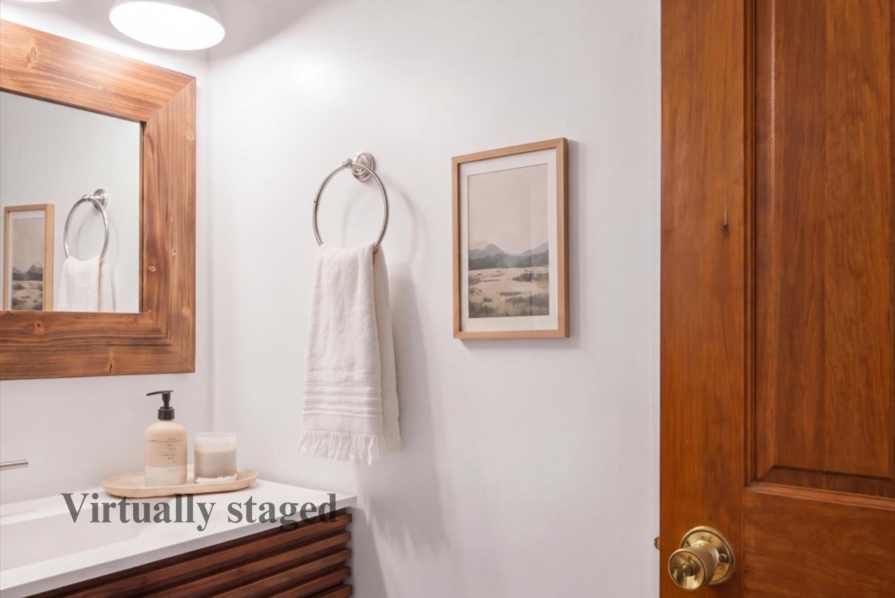 304 Hardscrabble Road Poland, ME 04274 - Photo 19 of 41 Bathroom virtually staged