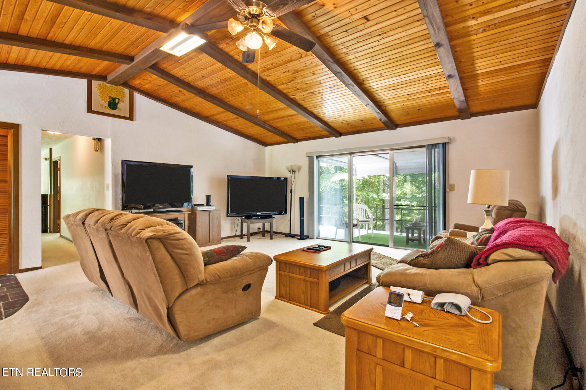 1620 Bell Road Crossville, TN 38571 - Photo 7 of 54 a living room with furniture and a flat screen tv