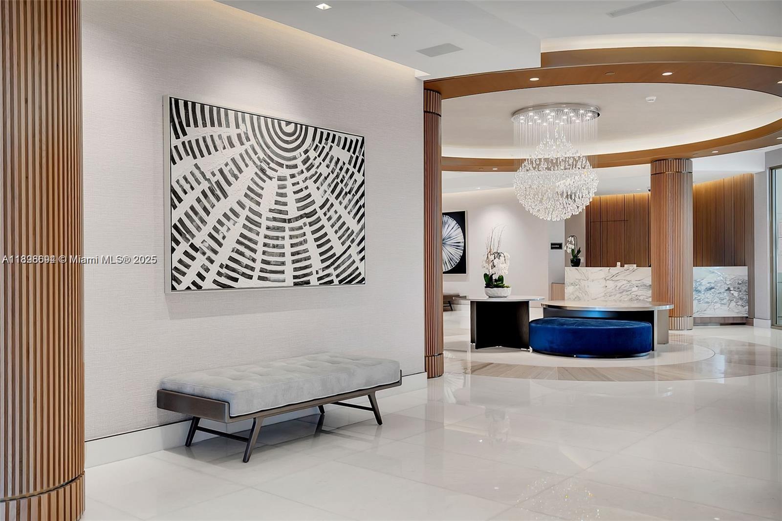 888 Brickell Key Drive, Unit 2607 Miami, FL 33131 - Photo 30 of 43 a view of workspace with furniture and window