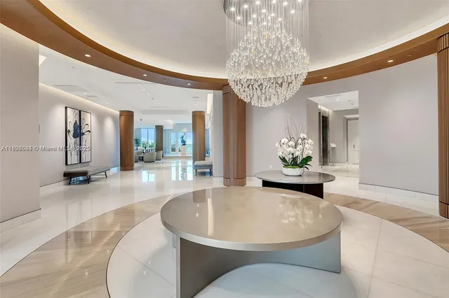 a view of an entryway with livingroom