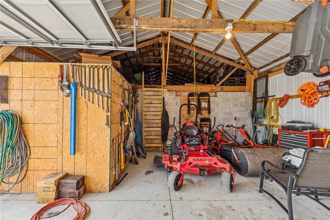 1602 Westboro Road Blanchester, OH 45107 - Photo 16 of 81 This spacious garage provides ample storage and workshop potential.
