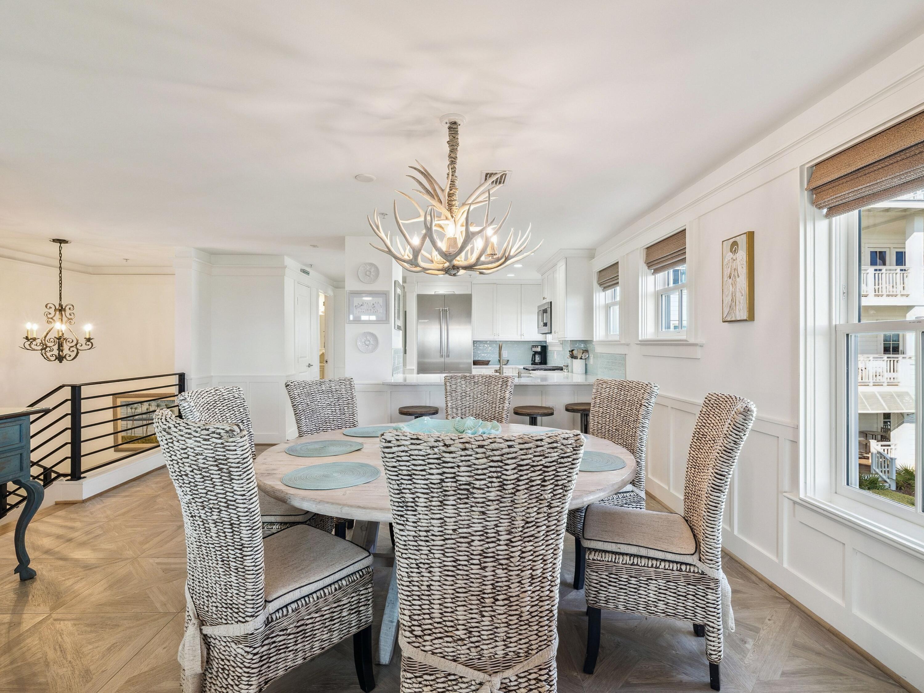 1848 East County Highway 30A, Unit 2 Santa Rosa Beach, FL 32459 - Photo 19 of 37 a view of a dining room with furniture