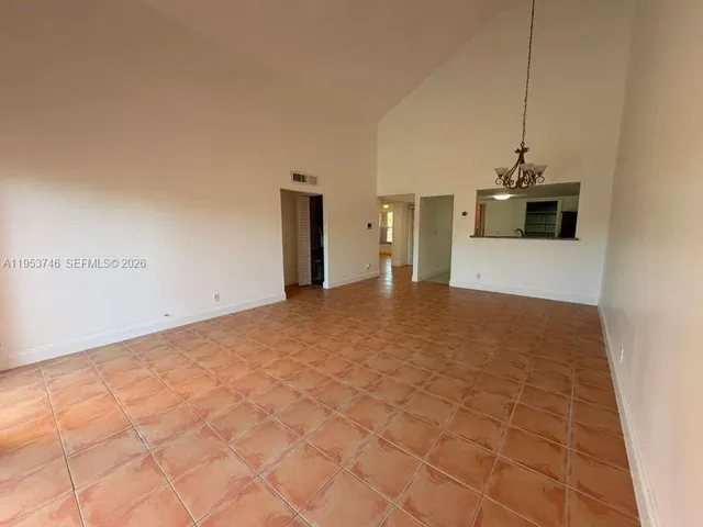 a view of a room with a sink