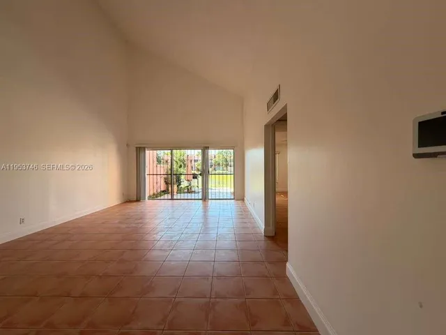 a view of hallway with natural light