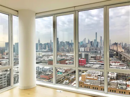 a view of a city from a window