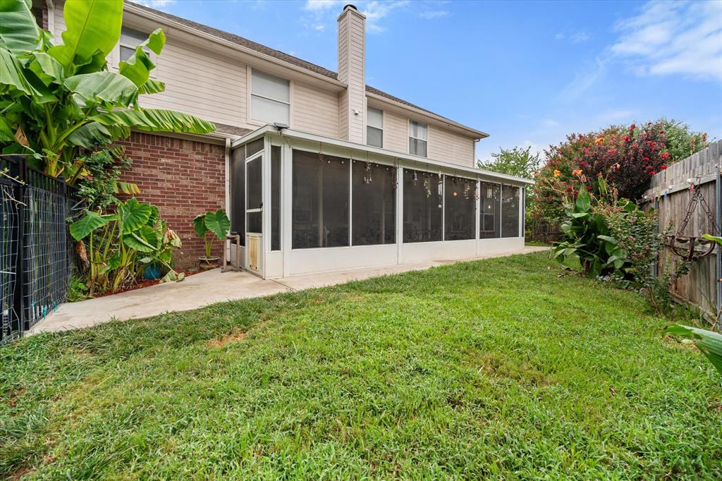 308 Faith Court Burleson, TX 76028 - Photo 35 of 40 a view of a house with a garden