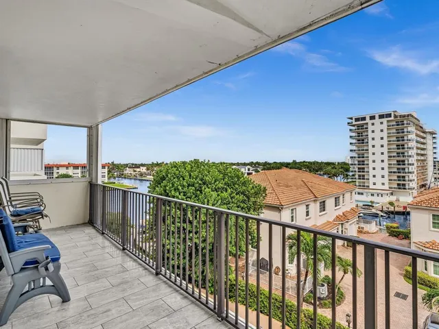 a view of a city with tall buildings