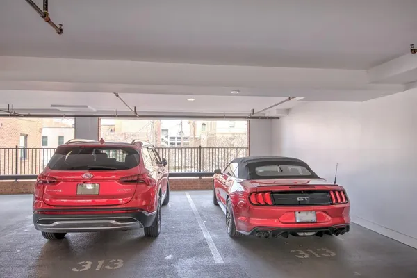 a tall building on the side of street