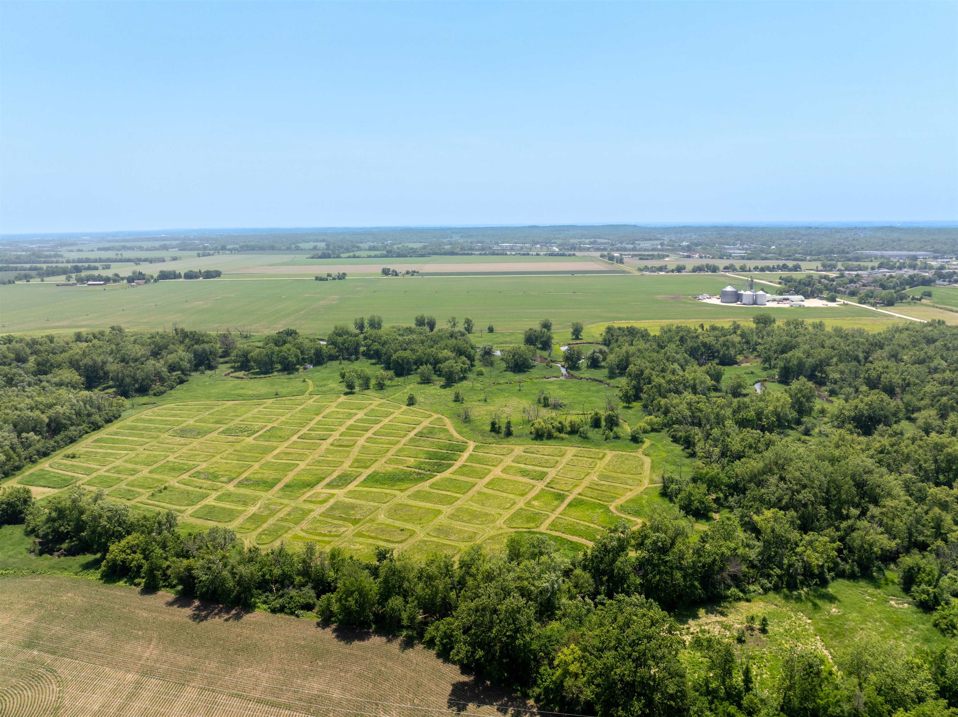 0 Deerpass Road Marengo, IL 60152 - Photo 7 of 61 an aerial view of ocean with residential houses with outdoor space and trees