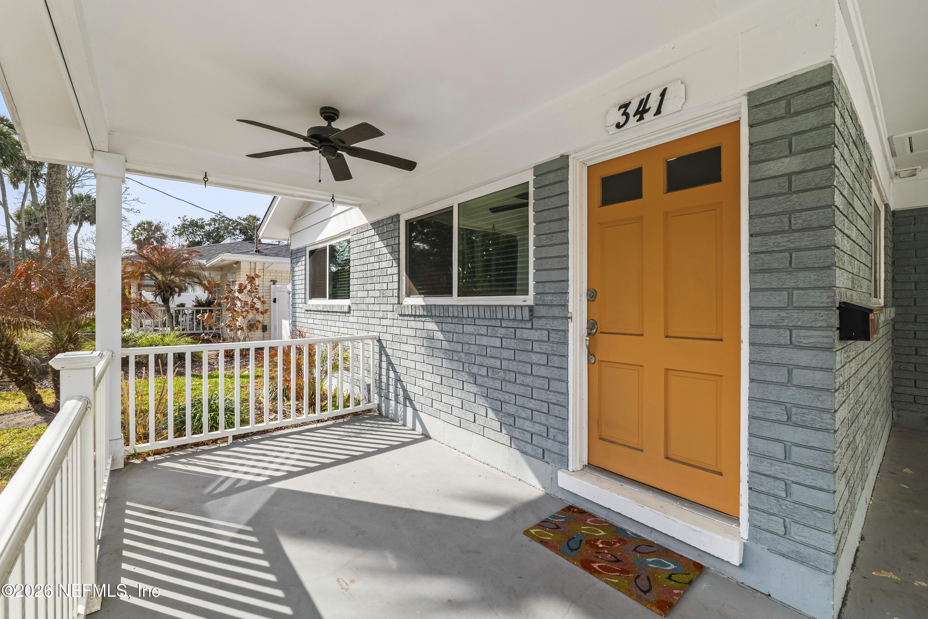 341 9th Street Atlantic Beach, FL 32233 - Photo 5 of 35 a view of a balcony with door